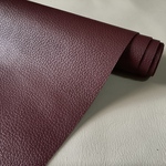 牛革　あずき色　シュリンク加工　100㎝×30㎝（30デシ）本革　レザークラフト　革　レザー　leathercraft　ハンドメイド　手作り　素材　生地　