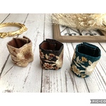 インド刺繍リボン　ポニーフック　ラップポニー　秋カラー