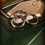 silver925 deltoid stamp ring