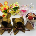 【pochi-co-jp様 専用】文鳥着せ替えぬいぐるみ・雛の和柄文鳥(翼尻尾付)+その他*20220901
