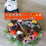 お客様専用ページ🍁ハロウィンリース②🎃👻(I様)