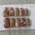 サイズオーダー　ニュアンスネイル　ネイルチップ