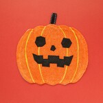 ガーゼミニハンカチ　ハロウィンかぼちゃ