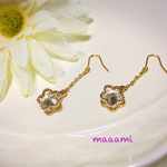 ♡ジルコニアフラワーピアス♡
