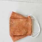 🆕大臣マスク＊オレンジ葉っぱ（Ｌ）＊ハンドメイド