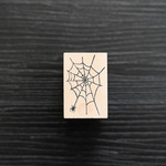 蜘蛛の巣 - spiderweb - [ラバースタンプ]
