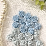 クレイフラワー💙樹脂薔薇資材15