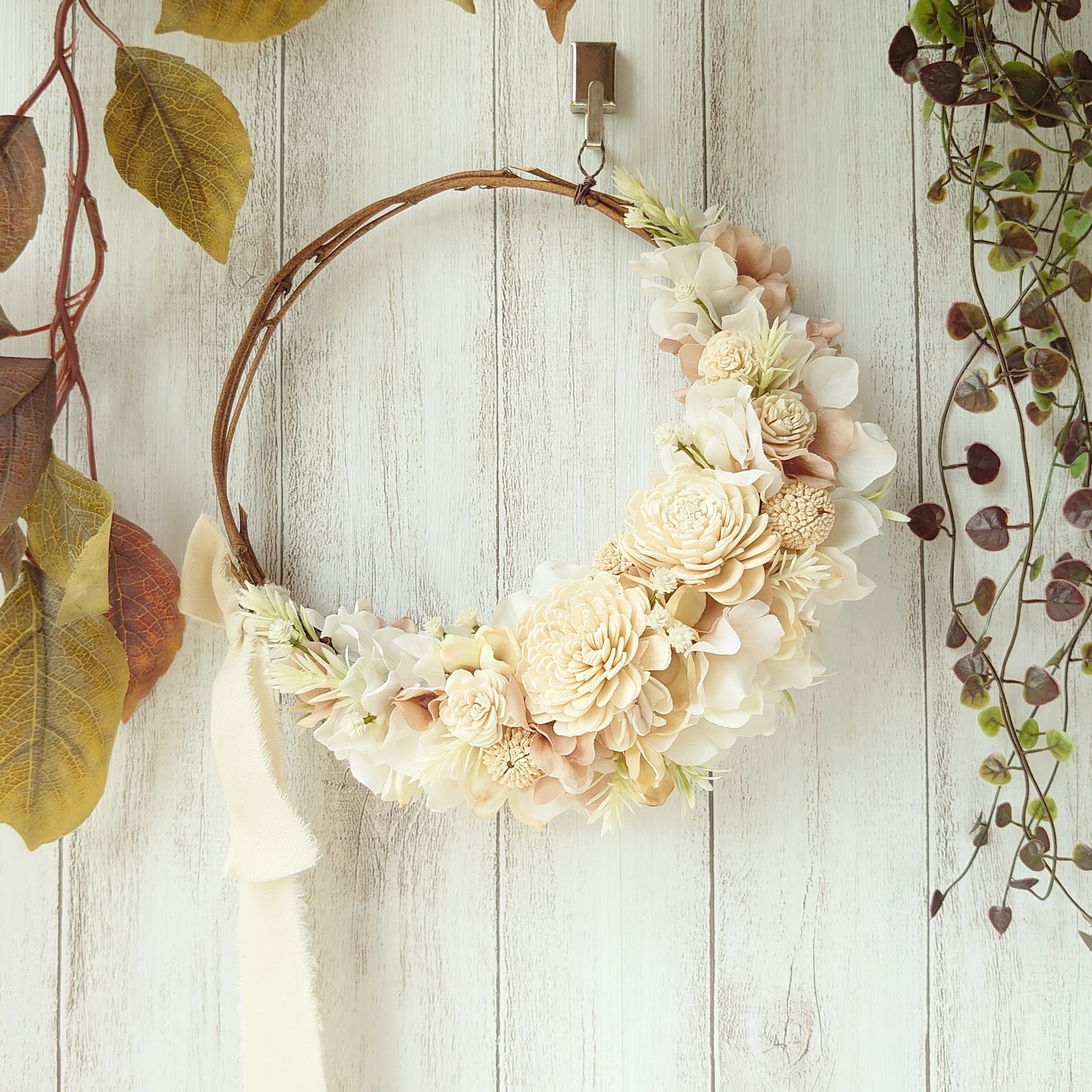 造花リースの人気通販 | minne 国内最大級のハンドメイド・手作り通販 ...