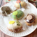 ☆期間限定☆「抹茶ケーキ入り」季節のケーキ5種アソートセット☆栗・紅茶・抹茶・ほうじ茶・レモン