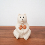 【9/9(金)20時〜】レザーのちょうちょ camel/navy