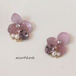 再販 紫陽花スワロフスキービジュー