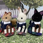 【odilia様専用】シルバニア　制服+スクールバック（紺）セット　、スクールバック追加