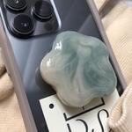 flower（marble）／スマホグリップ／iPhone17シリーズ対応