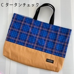 夏休みSALE！！レッスンバッグ（タータンチェック）
