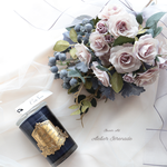魔女の小部屋のナチュラルスワッグ - Shabby chic roses