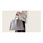 frilltote bag  brown