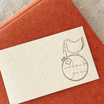 刺繍好き鳥さん＊消しゴムはんこ