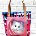 期間限定販売　イジェヒョン　アッシュデザイン　マンボトート　猫バッグ
