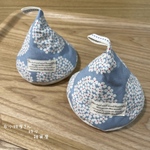 お値下げ　紫陽花模様の三角鍋つかみ