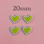 importアクリルカボション  イエロー　4個入り