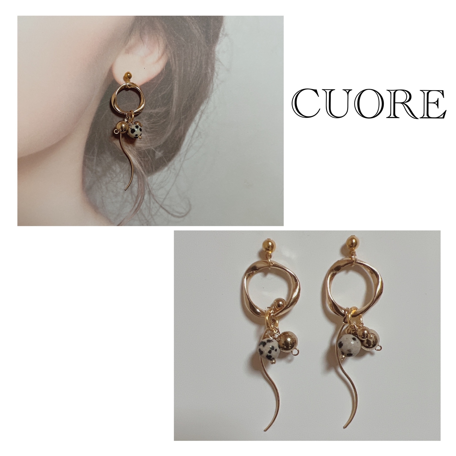 No.904  オルテガ☆ピアス•イヤリング No.904 オルテガ☆ピアス•イヤリング