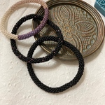 バングル　3本セット　黒