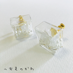 clear cube／イヤリング