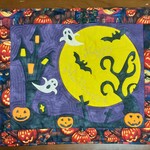 ハロウィンのタペストリー