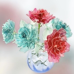 薔薇の花束💐⭐︎アメリカンフラワー