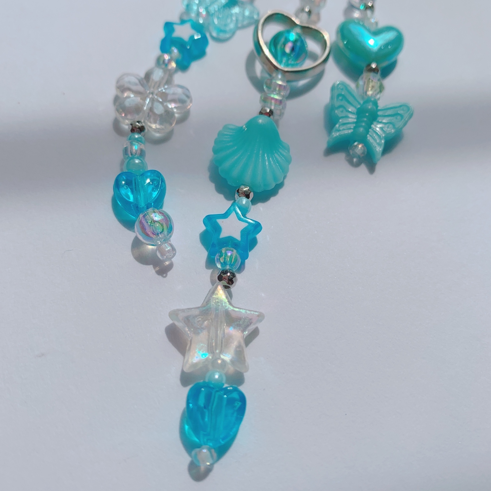 SOLD◆ハンドメイド インドネシアビーズ ガラスチャーム キーホルダー ブルー 楽天市場】【最大2000円OFF】マラソン限定クーポン！ガラス