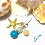 再販♡母なる海のスマホピアス♡やさしさと母性