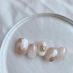 🏷ピンクベージュニュアンスネイルチップ🧴