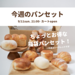 新作＊今週の福袋パンセット-ちょっとお得な10個入-
