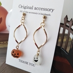 ハロウィン🎃フープピアス、イヤリング