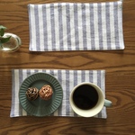 SALE！おうちでカフェ気分♪ティーマット♪ストライプ♪