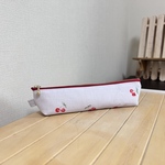 スリムペンケース　(さくらんぼ)