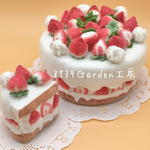 🍓苺ケーキ(小物入れ)染125