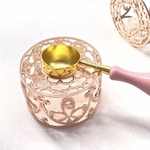 シーリングスタンプ【送料無料❤︎】★New★ワックス炉　アンティーク　手紙　招待状　ハンドメイド