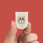 【刺繍ブックマーカー/猫】