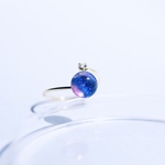 glass venus ring (spiral) #16