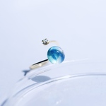 glass venus ring (spiral) #31