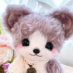 soft*cream #739　だっこして!パープルチップベア♪
