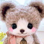 soft*cream #740　だっこして!ふわふわミルクティベア♪