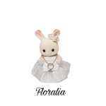 ♡ベビーリングドレス8月ベリドット♡シルバニア赤ちゃんドレス３点セット