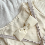 【秋冬コーデに♡制服に♡】肩紐ずり落ち解消!!肩紐キープクリップ/すっきりリボン/CHECK&STRIPEフレンチコーデュロイ［ヴァニーユ］