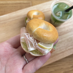 生ハムレモンベーグルサンド🍋🥯