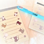 〈新作〉ねこメモ帳（レトロ調）