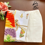 【送料無料】帯リメイク 刺繍鳳凰 袱紗
