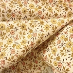 【B4 vintage 東欧ハギレ】flower cotton