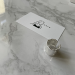〖silver925〗wide silver ring